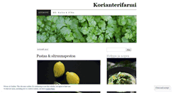 Desktop Screenshot of korianterifarmi.com