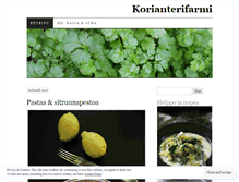 Tablet Screenshot of korianterifarmi.com